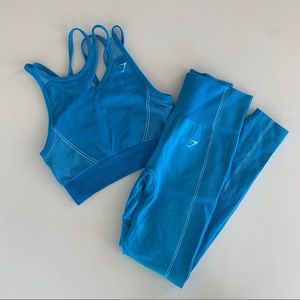 Gymshark Workout Set in Blue